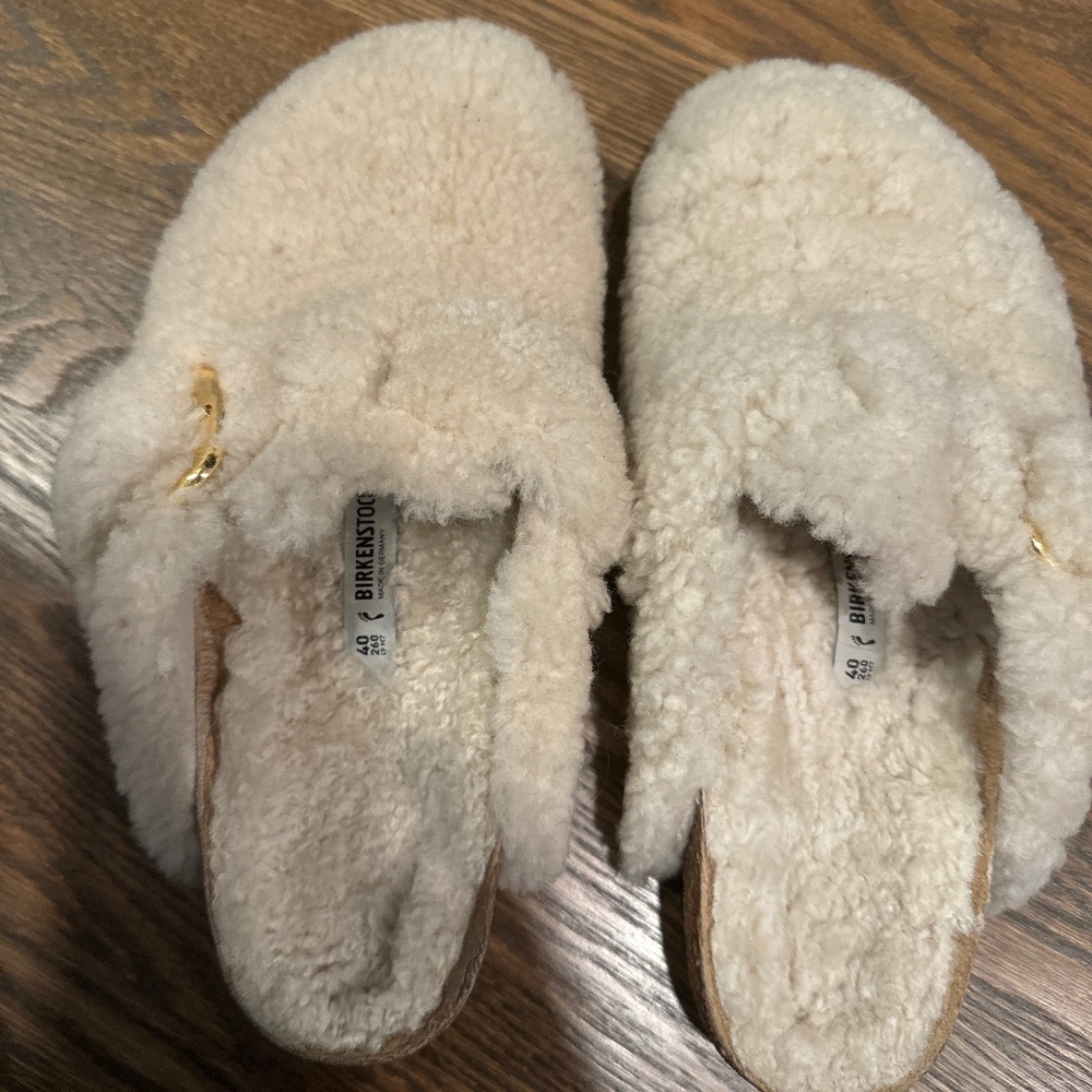 Birkenstock Shearling Clog